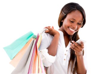 Young Girl Shopping