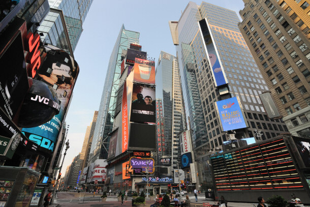 Times Square in NYC