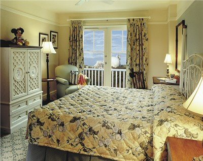 Disney's Beach Club Resort and Villas Guest Room.