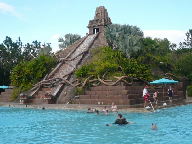 Disney's Coronado Springs Resort Pyramid Pool