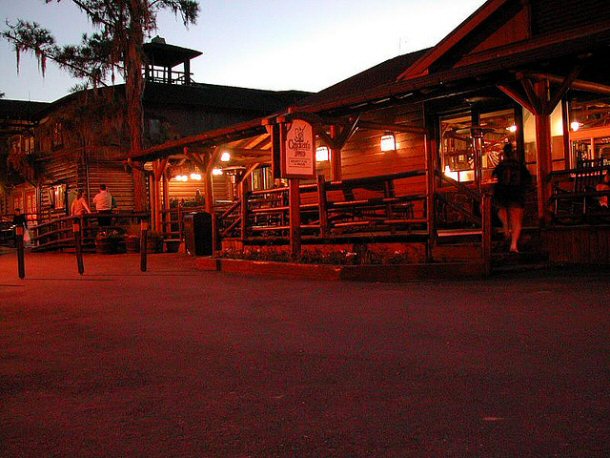 Ft. Wilderness Resort and Campgrounds main entrance in Disney World.