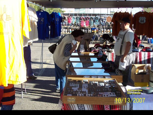Albuquerque Flea Market 4 by osseous, on Flickr If you like hunting up a bargain or finding a one of a kind buy then check out the Albuquerque Flea Market because it has something for everyone; it includes 1,300 vendors and covers 25 acres.