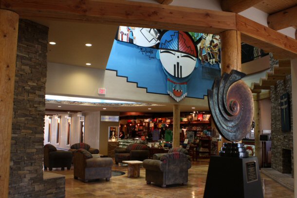 Indian Pueblo Cultural Center (IPCC) by openexhibits, on Flickr The Indian Pueblo Cultural Center delineates the differences between various pueblo groups and showcases art specialties from different pueblos.