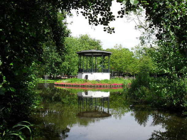 Muziektent in Vondelpark