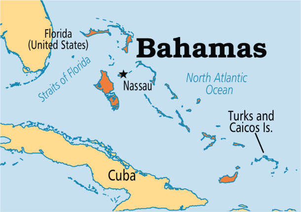 bahamas map