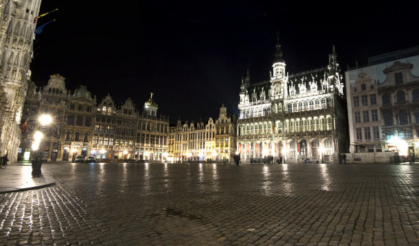 Grand Place Beautifully Lit