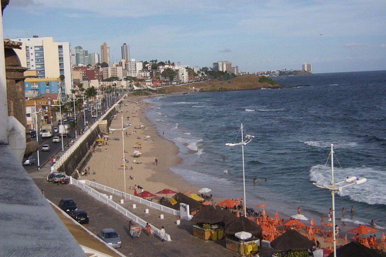 Farol da Barra Beach Brazil