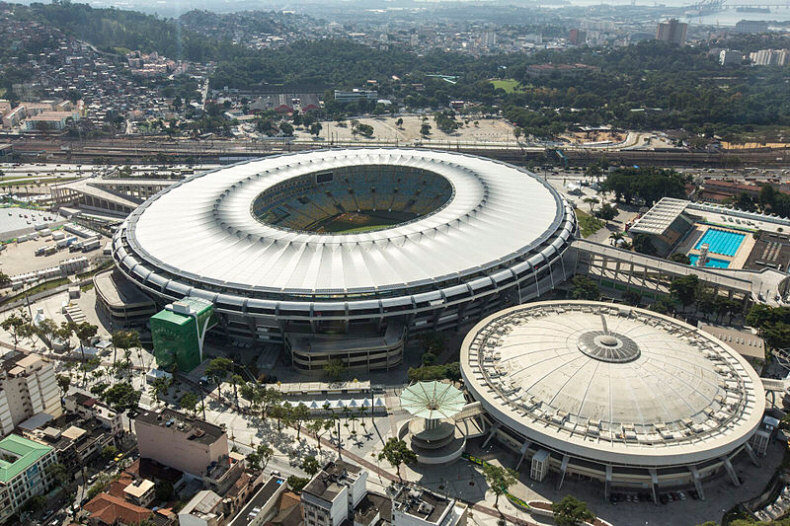 Manaus Stadium getting read for the World Cup