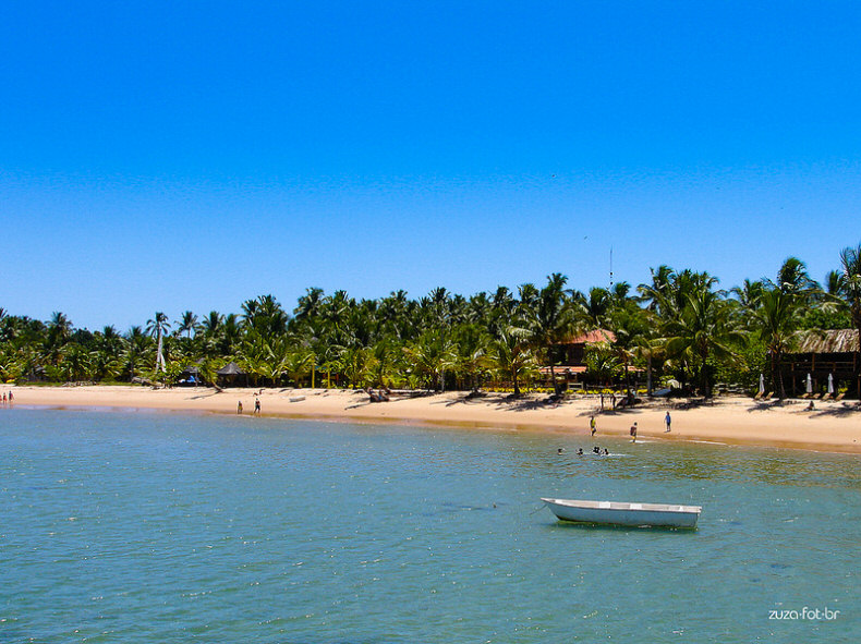 Praias de Barra Grande overhead view of beach