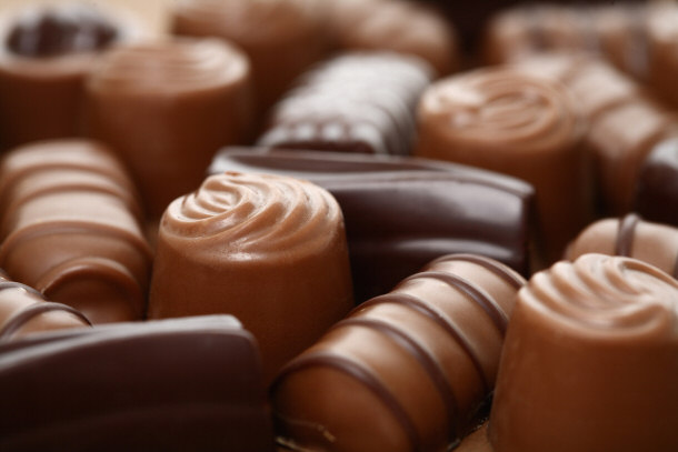 Chocolates truffles