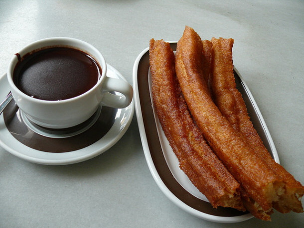 Valor Chocolate and churros Spain