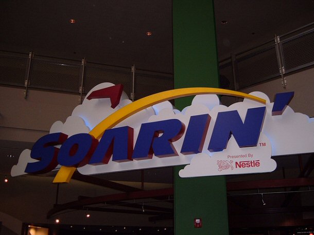 Soarin' Entrance Sign