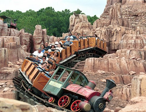 Big Thunder Mountain is a very well known attraction of Disney World and one heck of a roller coaster ride.