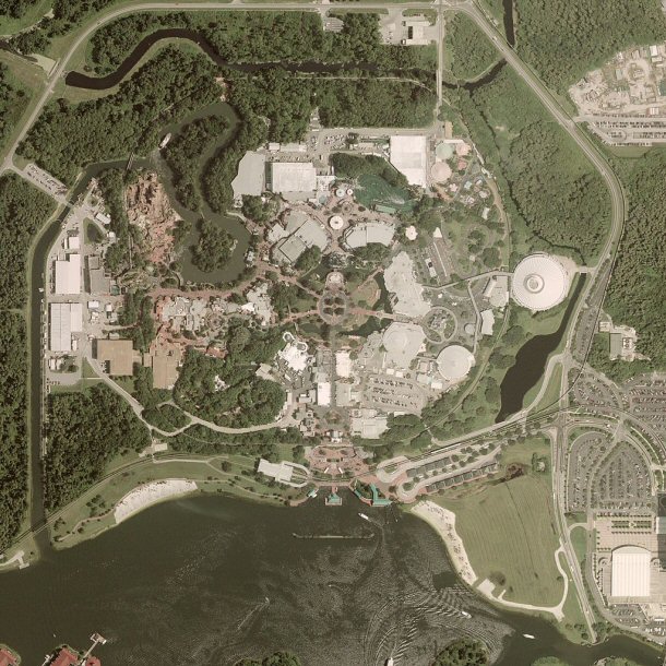 Anyone who has walked all day exploring even one of Disney World's theme parks, especially the sprawling Epcot or Animal Kingdom, can tell you about the size of the parks.