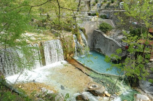 The Pzar Thermal Baths, Greece