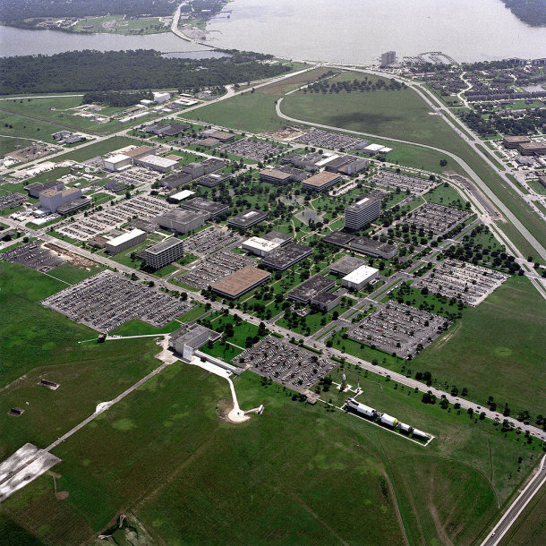 Aerial View of the Johnson Space Center