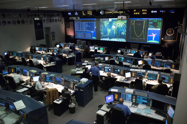 New (Current) Mission Control at Johnson Space Center - Houston, TX