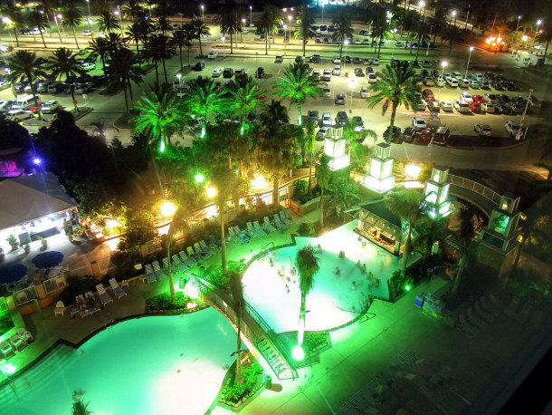 Moody Gardens Hotel Pool