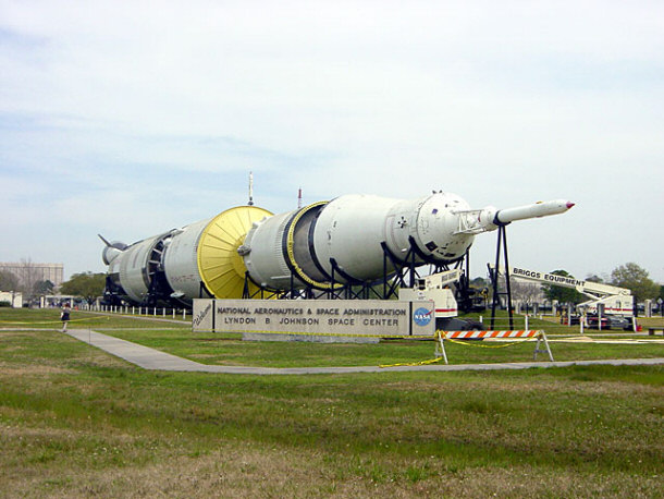 Lyndon B Johnson Space Center by Martin Burns, on Flickr Saturn V Rocket at Johnson Space Center - Houston, TX