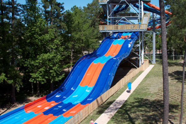 Smaller Slides at Splashtown