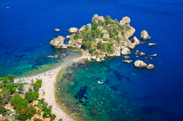 Bella Beach Taormina Sicily Italy