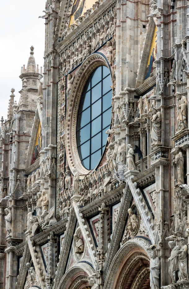 Siena Central Cathedral Siena Italy