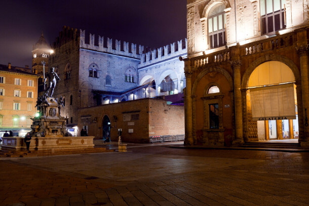 Fountain of Neptune Bologna Italy