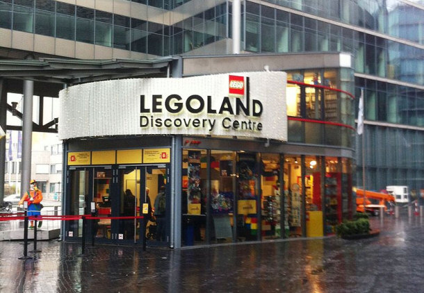 Entrance to the Legoland Discovery Center