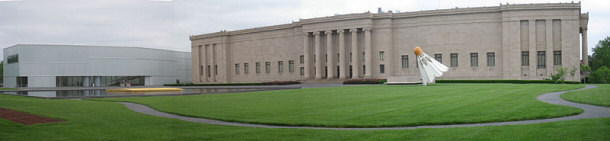 Exterior view of Nelson-Atkins Museum of Art