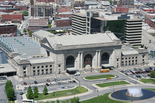 Union Station Exterior Overhead View