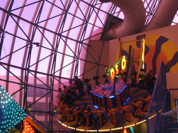 Disk'O Ride Inside Adventuredome