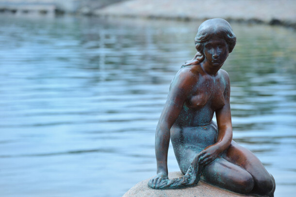 Little Mermaid Statue