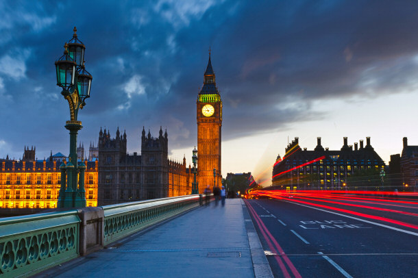 London England Big Ben at night