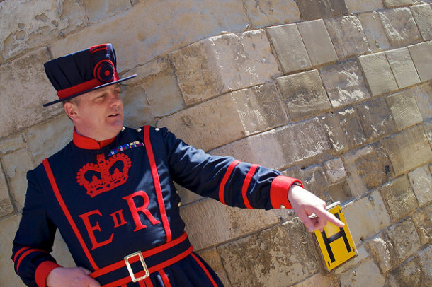 Yeomen Warden at Tower of London England