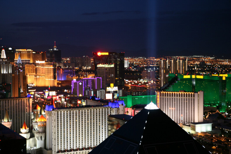 Las Vegas Lights by Malcolm Carlaw, on Flickr