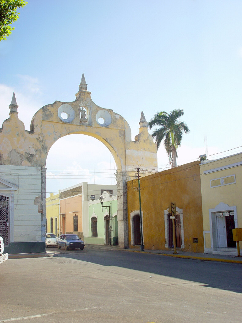 Historic Archway in Merida