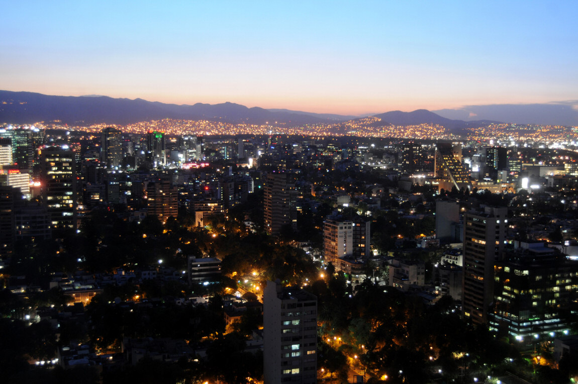 mexico city skyline