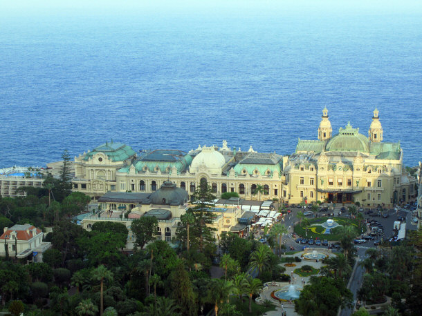 Aerial View of Casino and Opera Grounds