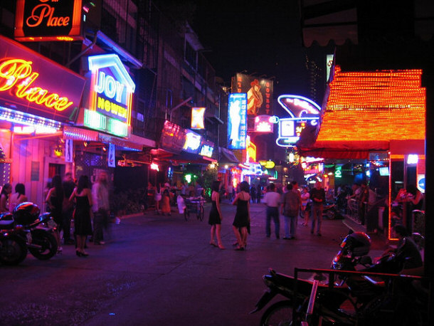 Bangkok Thailand night life soi cowboy