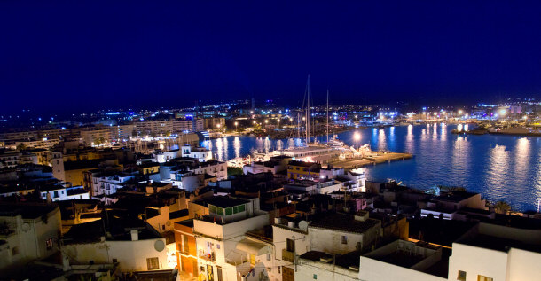 Ibiza Spain night