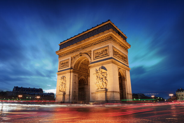 Arc de Triomphe Paris France