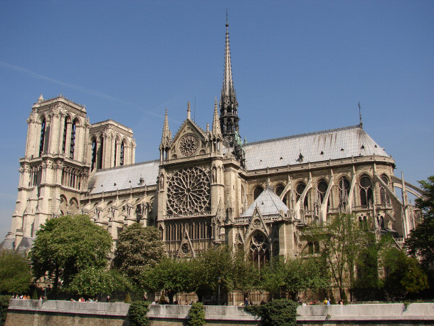 Notre Dame Cathedral Paris France