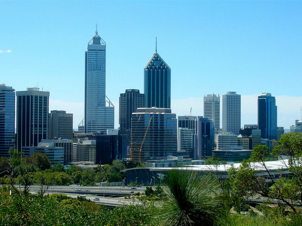 The View of Perth from Kings Park by DoNotLick, on Flickr A View of Perth (From King's Park)