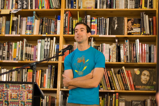 Author Craig Thompson at Powell's Books