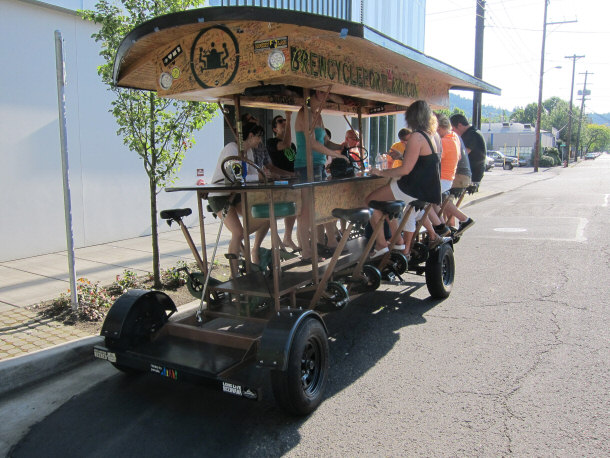 Brewcycle Portland Brewery Tour