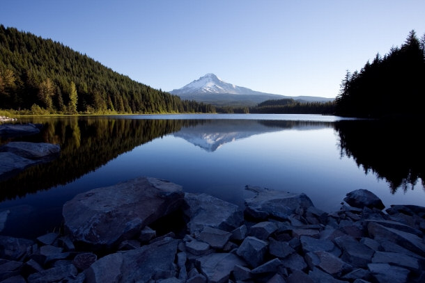 Mount Hood and Trillium Lake