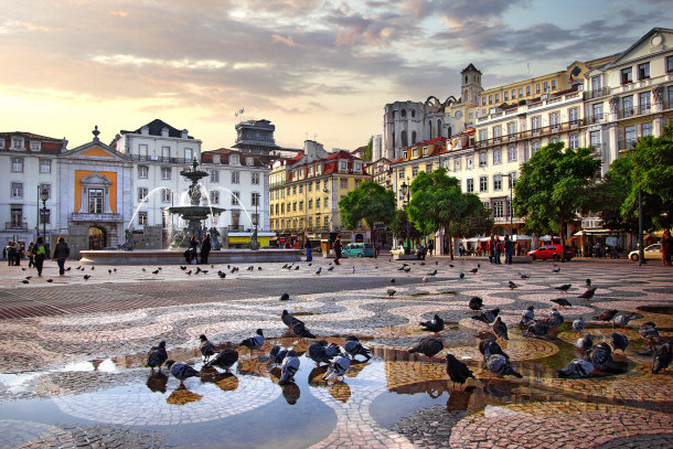 Rossio Square, Portugal