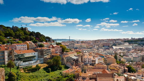 Sao Jorge Castle and Overlook of Baixa