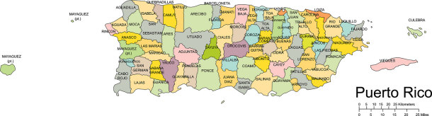 map of puerto rico