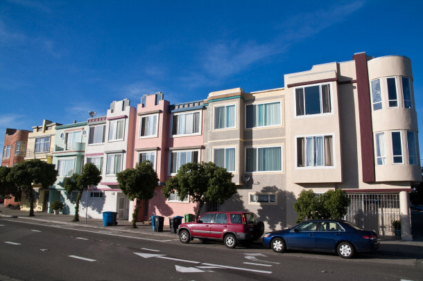 Row of Houses San Francisco